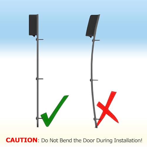 Accessory Kit for Automatic Chicken Coop Door - Includes Spare Charger and Screws for Easy Maintenance and Repairs