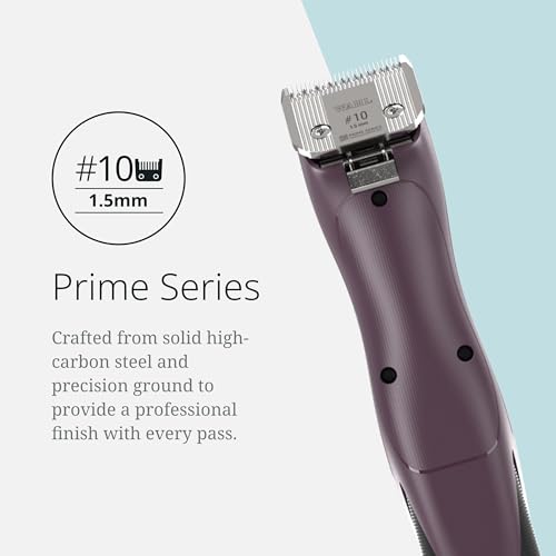 Wahl Pro Animal Wide Prime Series Blade, 1.5 mm, #10 | Solid High-Carbon Steel, Quick-Change System for Dog, Cat, and Horse Grooming - size: #10