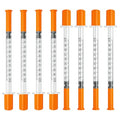 1mL 31G 1/2" (12.7mm) jeringas con agujas para inyectar, Empaque Individual | Individually Wrapped, 100 Pack - size: 1ml-31G 1/2", style: 100 Pack