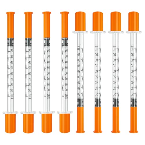 1mL 31G 1/2" (12.7mm) jeringas con agujas para inyectar, Empaque Individual | Individually Wrapped, 100 Pack - size: 1ml-31G 1/2", style: 100 Pack