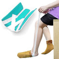 Sock Aid, Sock Helpers to Put on Your Socks for Seniors, Disabled, Pregnancy, Assist Device for Elderly, Tool Aide Puller Easy on and Off with No Bending(Blue) - color: Blue