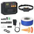 PcEoTllar Electric Fence for Dogs, Safe In Ground Fence Syetem, 1 Receiver | IPX7 Waterproof and Rechargeable Receicer, Comfortable & Adjustable Collar, Easy to Install & Operate, with 656Ft Wire - size: For 1 dog