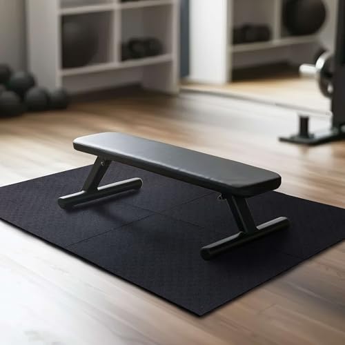 Mohawk Home Heavy Duty Rubber Stall Mat - Gym Floor- Under Dog Crate - All Purpose Utility 2'x3' - 1/2" Thick - Solid Texture - size: 2' x 3' (Rectangular)