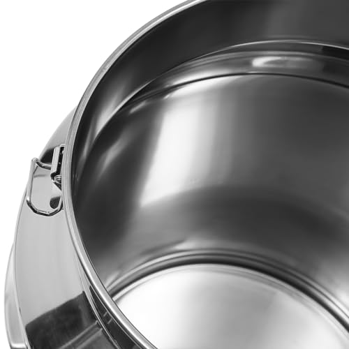 88L/23.25Gal Stainless Steel Milk Can 304 Stainless Steel Milk Jug Sealed Bucket Wine Pail Bucket Milk Can Liquid Storage Container w/Sealed Lid for Milk Wine Water Liquid - size: 88L|without faucet|304