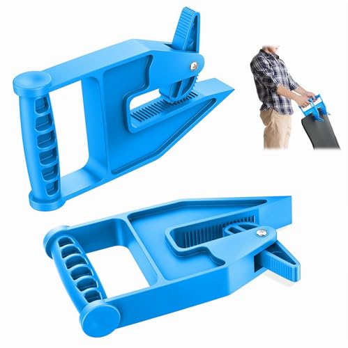 2Pcs/1Pair Horse Stall Mat Mover Tool, Mat Trailer Gripper for Thick Rubber Mat, Stall Carpert, Workbench Mat, Stock Tank Mat, Horse Supplies, Makes Moving Rubber Mats Easier