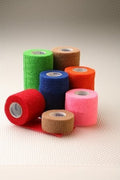 COHERE Cohesive Bandages. Size 4" x 5 yds. Case of 18, Black