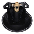 Stainless Steel Sheep Water Bowl with Touch Switch, Drinking Tool Goat Feeders Animal Feeder Automatic Drinking Bowl for Goats and Livestock, 7.1 Inch