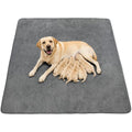 Washable Dog Pee Pads, 34x52, Absorbent, Waterproof, Reusable Whelping Pads | Non-Slip, Dog Mats for Puppy Training, Whelping, Potty, Playpen, Crate, Incontinence, Housebreaking - size: 34"x52"
