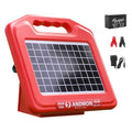 S600 Solar Electric Fence Charger - 35 Mile Range, 0.65 Joules Powerful Solar Fence Charger, Ideal for Livestock and Garden Protection - size: S600