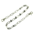 Pants Chains Layer Metal Chain Waist Wallet Keychain Jeans Chains for Men Women Daily Wear - color: Rivet Chain