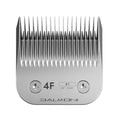 Professional A5 Blades – Powder Metallurgy + Titanium-Ceramic, Low-Heat High-Precision – Fits Wahl, Andis, Oster, Heiniger A5 Clippers, Parent (#4F 9.5mm-3/8) - size: #4F 9.5mm-3/8"