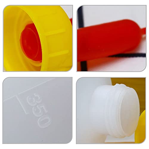 DOITOOL 5Pcs Lamb Feeding Bottle 400ml Animal Feeding Bottles Goat Calf Milk Water Bottles Animal Milk Bottle Feeder for Farm Accessories