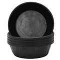 Sadnyy 3 Pack Heavy Duty Rubber Feed Pan 8 Quart/ 2 Gallon, Non Tip Anti Kick Design for Horses Goats Pigs, Chicken Dust Bath Tub, Farm Animal Feeder Bucket 14.5 Inch - size: 8 Quart/ 2 Gallon