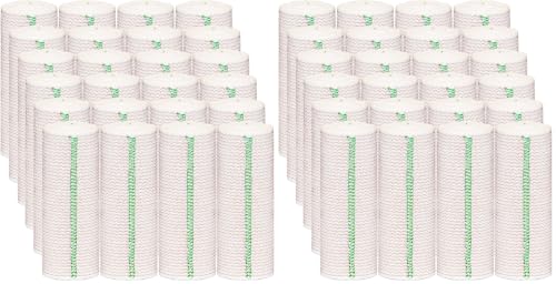 48 Pack Elastic Bandage Wrap 6” Bandage Wrap with Hook and Loop Closure on Both Ends Self Adhesive Bandage Wrap for Sports, Medical, and Injury Recovery - size: 6 Inch (Pack of 2)
