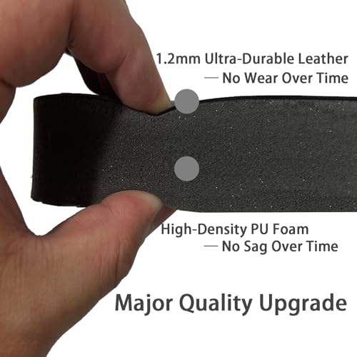 1" Extra Thick Kitchen Floor Mat Anti Fatigue Rug Standing Desk Mats | High-density foam with wear-resistant leather surface, designed specifically for long-lasting comfort, Black - color: Black 2, size: 30"L x 20"W x 1"Th