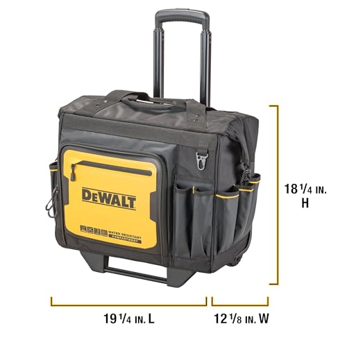DEWALT 18 Inch Rolling Tool Storage Bag with 27 Pockets (DWST560107) - style: Rolling Tool Bag