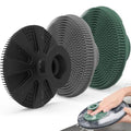 Silicone Dish Scrubber, Non-Scratch Scrub Spong for Washing Dish, Pot, Pan | Kitchen Silicone Sponge, Fruit & Vegetable Cleaning Brush, Reusable Dishwashing Scrubber, Suction Up Hang Designed, 3 Pack - color: 3pcs Black+olive Green+gray