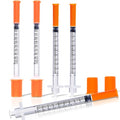 0.5ml Syringe 30G 5/16 Inch, Lab Supplies Individually Wrapped 25 Pack - size: 0.5ml-30G-5/16", style: 25 Pack