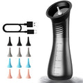 Ear Wax Removal, Electric Ear Cleaner, Ear Cleaning Kit-12 Nozzles | Safe Efficient Comfortable Pressure Modes, Upgraded Ear Wax Cleaner Irrigation Flushing System with Wastewater Recovery
