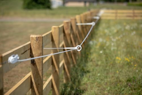 Gallagher Side Mount Ring Top Offset Insulator | 5 Pack 15.75" Electric Fence Offset for Wood Posts | Extra-Long Offset for Predator & Livestock Control | UV-Protected, Durable, 5-Year Warranty