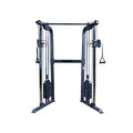 Body-Solid Powerline Cable Crossover Exercise Machine for Home & Commercial Gym, Functional Training Center with Dual Weights Stack for Cable Workout - style: 160lbs. Dual Weight Stack