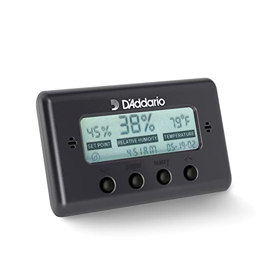 D'Addario Accessories D'Addario Hygrometer Humidity And Temperature Sensor