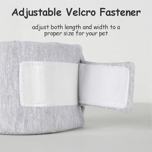 Cat Neck Brace Cover -Adjustable Elizabethan Collar for Post Surgery Recovery, Anti-Lick Wound Protective Cervical Cone for Small Medium Large Dogs Cats (Neck Girth 5.9-12.6" Depth3.9 - color: Grey, size: M