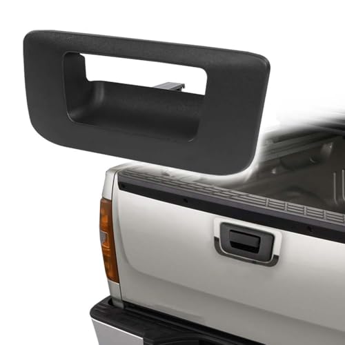 G-PLUS Tailgate Handle Bezel Rear Tail Gate Latch Handle | Compatible with Chevy Silverado/GMC Sierra 1500 2500HD 3500HD 2007-2014 15927251 GM1916107 22755303 - size: 07-14 Chevy Silverado/GMC Sierra