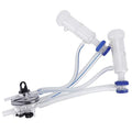 GLOGLOW Goat Milking Cluster, Sheep Milking Kit with Milker Claw Assembly for Mobile Milking Machine Teat Cup Milk Collector for Farm Animals | for Mobile Milking Machine, Teat Cup Milk Collector, for Farm Animals