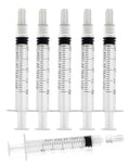 2.5ml Luer Lock Syringe without Needle - 2.5cc Plastic Syringes, Sterile, Individually Sealed, Pack of 30 - size: 2.5ML