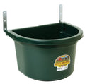 Little Giant® Plastic Fence Feeder | Pig Feeder | Clip On Fence Feeder | Mountable Feed Bucket | 20 Quarts | Green - color: Green, size: 20 Quarts