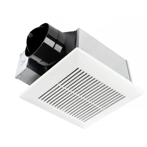 Panasonic Ecovent Ceiling/Wall Mount Bathroom Exhaust Fan, 70-90 CFM, FV-0709VB1