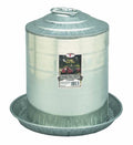 Miller 9835 5-Gallon Galvanized Poultry Fountain - size: 5 Gallon