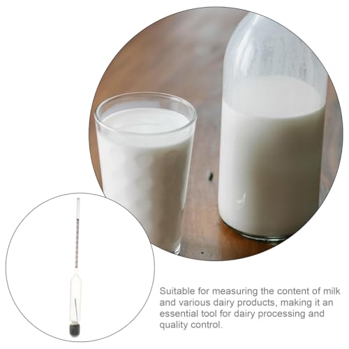 POPETPOP Scientific Hydrometer for Milk and Goat Milk High Precision Lactometer for Dairy Quality Testing and Composition Analysis Lab Density Meter for Cow Measurement