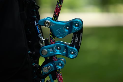 Notch Rope Runner Vertec Ultimate Climbing & Work Positioning Device-99703 | Tool-Free Adjustability, Midline Attachable, Use with Lines 11-12.9mm