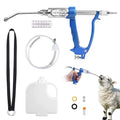 30 ML Adjustable Metal Feeding Gun - Continuous Drench Gun with Large-Capacity Portable Tank, Safe for Sheep, Cattle, Pig, Horse & Various Livestock