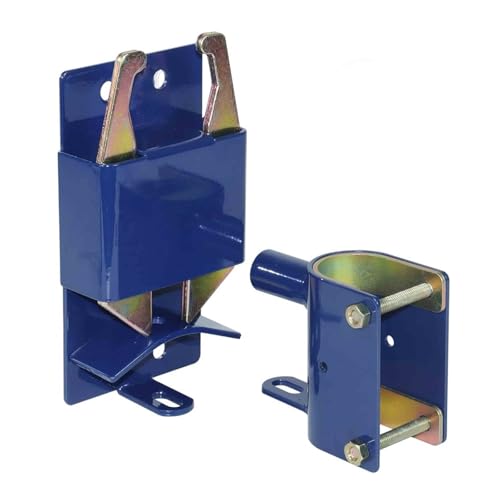 Two Way Lockable Gate Latch, Blue. Perfect for Farms, Pastures, and Ranches. Part Number S16100100 (1PK)
