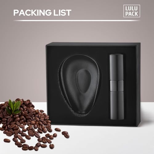Lulupack Coffee Bean Dosing Cup with 20ML Spray Bottle, Coffee Measuring Cups & Espresso Bean Spritzer Kit Brown - color: Color8