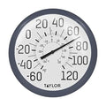 Taylor Big & Bold Wall Thermometer, 13.25 Inch, Navy - color: Navy, size: 13.25 inches (Pack of 1)