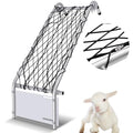 Deck Chair for Sheep Metal Sheep Chair Hoof Trimming Heavy Duty Goat Stand with Webbing Adjustable Width 10-16 Inch Livestock Handling Supplies for Hoof Trimming Lamb, 55.1" x 20.9"