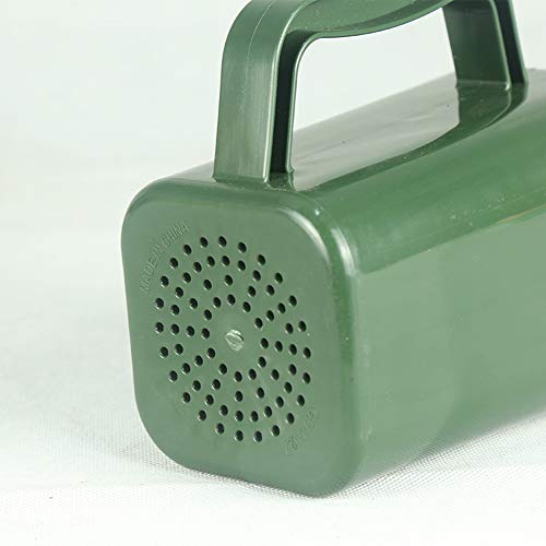 Soil Scoop, Plastic Potting Scoop for Indoor Plants and Gardening | Garden scoop for potting soil, compost, perlite, pellets, and container gardening with narrow pour shape and sifting holes