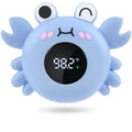 Baby Bath Thermometer Tub Water Temperature Thermometer for Bathtub Crab Newborn Baby Safety Floating Tub Toy Gift for Toddlers, Girls, Boys, Infants 1 2 3 4 Years Old