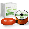 MGP SUPPLY Arborist Throw Line Kit | 11oz Throw Weight & 166ft Rope | Ultra Slick 100% Polyester Rope | Arborist Equipment For Tree Climbing - style: 11 Oz