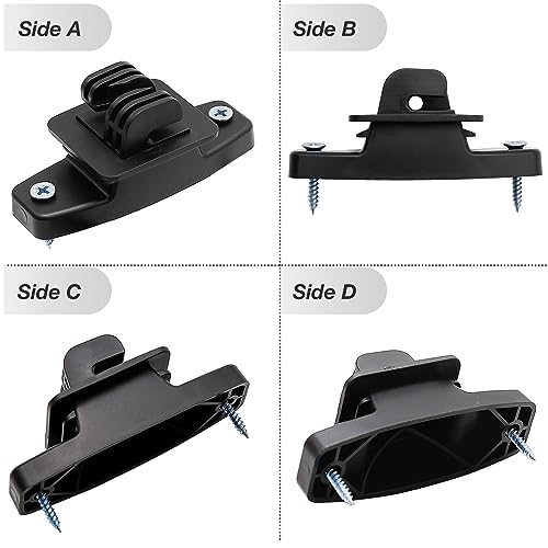 50PCS Electric Fence Wood Post Claw Insulators Black Electric Wire Fence Insulators for Hi-tensile