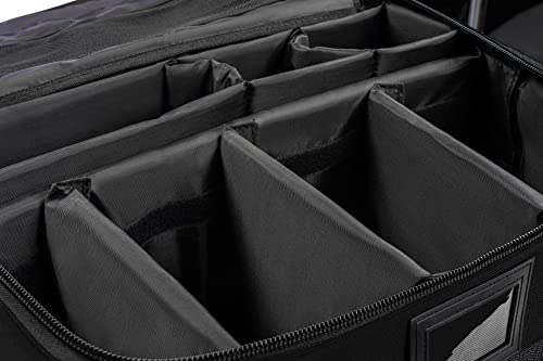 Scherber Fully-Stocked Premium First Responder Bag | HSA/FSA Approved | Large Pro EMT/EMS Trauma, Bleeding & Oxygen Medical Kit | CAT Tourniquet, HyFin Chest Seal & 250+ First Aid Supplies (Black) - color: Black