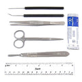 Dissection Kit for Biology Lab & Anatomy - Stainless Steel Scalpel Knife Set for Medical & Veterinary Students, KIT4-8 Pcs - style: KIT4 - 8 Pcs