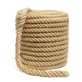 Hemp Rope 1-1/4 Inch 150 Feet Jute Rope, Natural Heavy Duty Rope, Twisted Hemp Rope for Deer, Thick Rope Tug of War Rope, Nautical Rope for Crafts Swing Rope, Home Decorating Gardening Bundling - size: 150Ft, style: 1-1/4 Inch