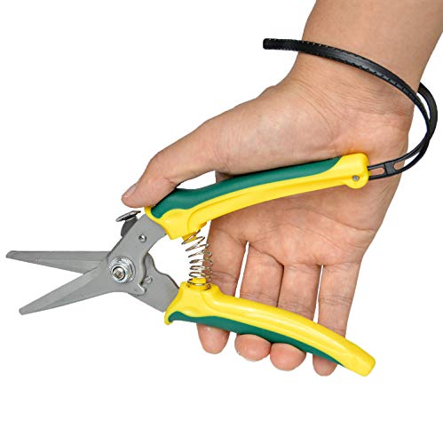 Goat and Sheep Hoof Trimmers Carbon Steel Trimming Shears Multi-Purpose Pruning Shears 2" Serrated Blade