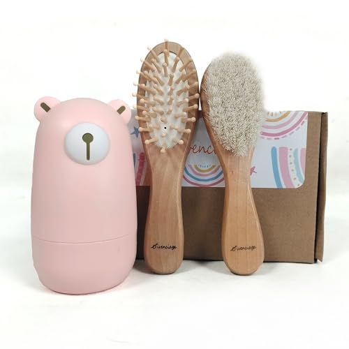 Baby Nail Clippers Set, Baby Manicure Set and Pedicure Set with Cute case. Baby Grooming Gift Set for Newborns, Infants and Toddlers - color: c pink