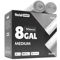 FORID Clear Trash Bags, 8 Gallon Garbage Bags, Wastebasket Bin Liners 110 Count Plastic Trash Bags for Bathroom Bedroom Office Garbage Can 30 Liters - Durable & Thick Trash Bag - Medium - size: 110 Count (Pack of 1), style: Clear 8 Gal